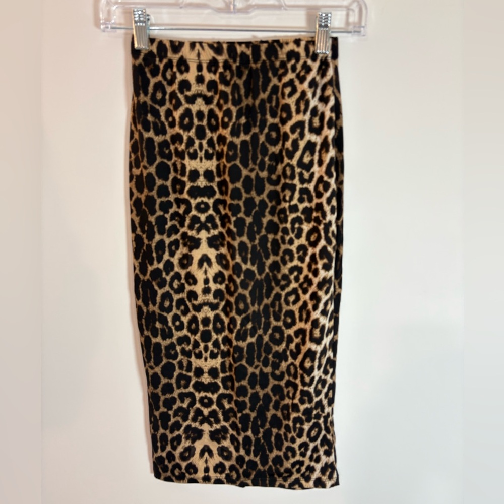 SHEIN Wild Patterned Pencil Skirt